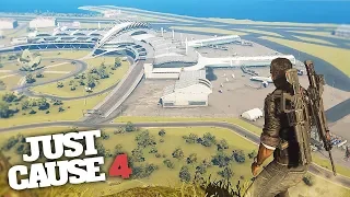 BIGGEST AIRPORT IN JUST CAUSE 4! - Just Cause 4 Gameplay!