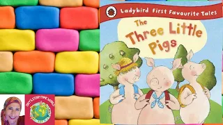 📚Kids Books Read Aloud:The Three Little Pigs: Ladybird First Favourite Tales