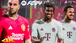 FIFA 24 - Manchester United vs Bayern Munich - UEFA Champions League - PS5™ Gameplay [4K60]