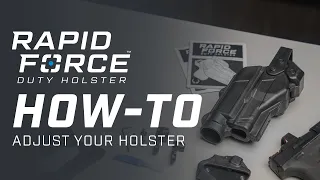 Rapid Force Duty Holster Instructional Video