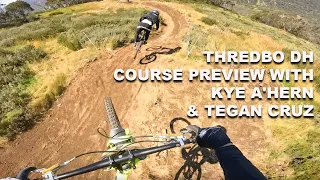 Thredbo Cannonball Festival DH Course Preview With Kye A'Hern & Tegan Cruz