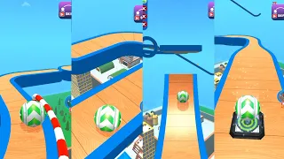 Sky Rolling Ball 3D Gameplay Level 225