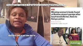 Missing Dead Woman's Body found in trunk of car at Boston Logan Airport #domesticviolence #boston