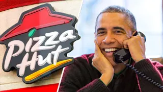 Barack Obama Prank Calls Pizza Hut | Asking for Dominos Number