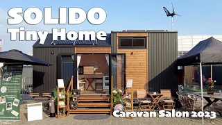 Solido Tiny Home is a Romanian manufacturer present with a house at the Caravan Salon