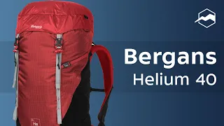 Рюкзак Bergans Helium 40. Обзор