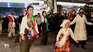 Wonderful Tibetan dance "Hometown Plateau", "Auspicious wishes" and "Qiangba Qusang" ❤️‍🔥