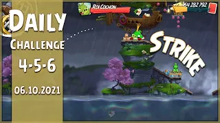 Angry Birds 2 Daily Challenge 4-5-6 today 06/10/2021 for extra Chuck card