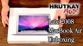 Unboxing My Complete In Box Late 2008 MacBook Air!