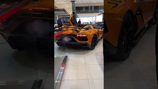 Lamborghini Aventador SVJ Cold Start 🔥