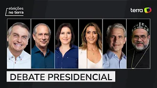 Acompanhe o debate entre os candidatos à Presidência da República