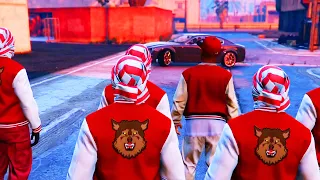 BLOODS VS CRIPS LIFE GTA 5