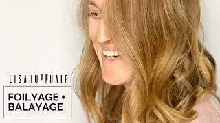 Foilyage + Balayage Hair Color