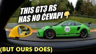 Ćevapi Dreamin in a Porsche GT3 RS