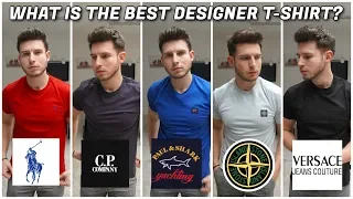 What Is The BEST Men's DESIGNER T-Shirt? (Stone Island, CP Company + More)