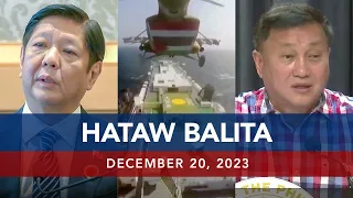UNTV: HATAW BALITA |  December 20, 2023