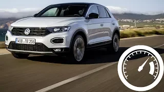 Volkswagen T-Roc 2.0 TSI 4Motion (190 PS) acceleration: 0-100 km/h, 0-200 km/h :: 1001cars