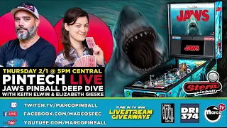 PinTech LIVE: Deep Dive on JAWS Pinball with Keith Elwin and Elizabeth Gieske