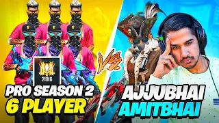 Youtubers Vs 6 Pro Season2 Hip Hop Elite Players Ft. Ajjubhai & Desi Gamers - Garena Free Fire