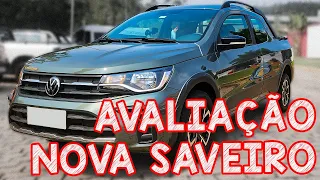 Avalição NOVA SAVEIRO 2024 - A VW SAVEIRO MUDOU MUITO COM MOTOR TURBO OU FOI SÓ UM FACELIFT