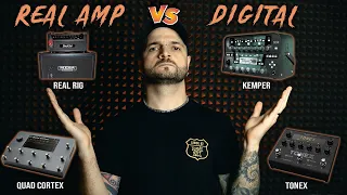 REAL AMP vs QUAD CORTEX vs KEMPER vs TONEX