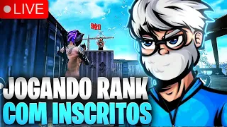 🟣 FREE FIRE AO VIVO - JACKZX 🟣 JOGANDO COM INSCRITOS 🟣 NOVA TEMPORADA 🟣 RUMO AO DESAFIANTE 🟣