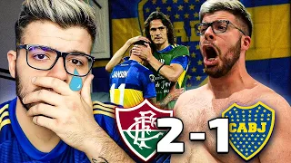 LA COBRA REACCIONA A LA FINAL DE LA LIBERTADORES BOCA 1 - 2 FLUMINENSE