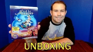 "Aladdin" Walt Disney Signature Collection Blu-Ray Unboxing