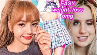 Eating like KPOP,  BLACKPINK LISA  in KOREA (i lost weight really easily)#블랙핑크