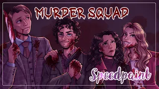 SPEEDPAINT | Murder Husbands & Murder Wives | Hannibal + Killing Eve