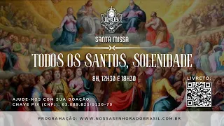 Missa ao vivo (Domingo 06/11/2022) às 18h30 online – Nossa Senhora do Brasil