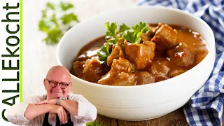 Blitz - Paprikagulasch  vom Schwein kochen. Ein CALLEkocht Rezept