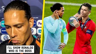 The Day Cristiano Ronaldo Took Revenge on Van Dijk for his Disrespectful Words