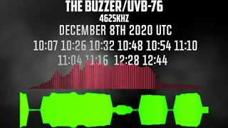 The Buzzer UVB 76 4625Khz 08/12/2020 голосовые сообщения