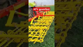 APV AS 900 M1 gyomfésű beüzemelés