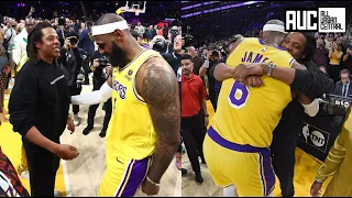 Jay Z Gets Emotional After Lebron Becomes NBA All Time Scoring Leader