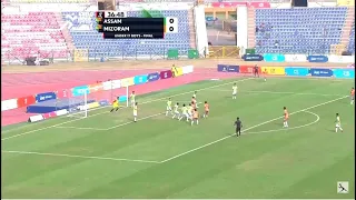 Football U17 Boys Final - Assam Vs Mizoram |  Khelo India Youth Games 2020