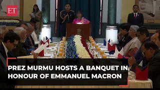 75th Republic day: President Murmu hosts a banquet in honour of Emmanuel Macron