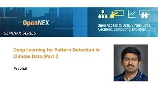 OpenNEX: Deep Learning for Pattern Detection in Climate Data (Part 1)