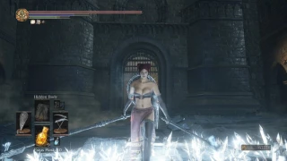 Friede's Great Scythe, weapon art moveset.