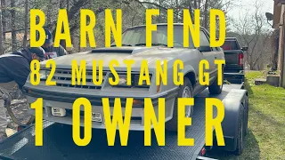 Barn Find 1982 Mustang GT