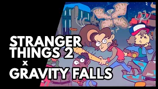 STRANGER THINGS 2 Cartoon [Gravity Falls Mashup]