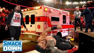 Jimmy Uso Attack Roman Reigns Sends Him in Hospital