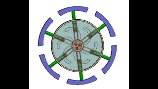 Self locking expanding mechanism 1 outer spring