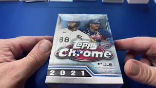 2021 Topps Chrome Baseball Blaster Box First Look 👊