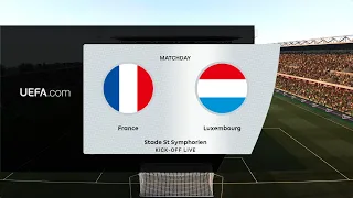 France vs Luxembourg | Stade Saint-Symphorien | International Friendly | PES 2021