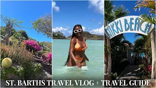 TRAVEL VLOG | ST.BARTHS GIRLS TRIP | LUXURY SHOPPING, NIKKI BEACH | TRAVEL GUIDE | KENSTHETIC