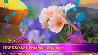 Переходы ProShow Producer  "Цветочные узоры"/ProShow Producer transitions "Flowery patterns"