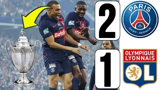 Lyon vs PSG 0-1 Résumé et Buts - Coupe de France FINALE 2023/24