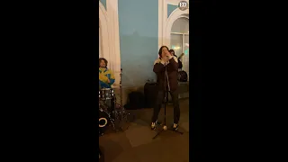 Aerosmith звучит на улицах Санкт-Петербурга – лайв-кавер в исполнении стрит-бэнда